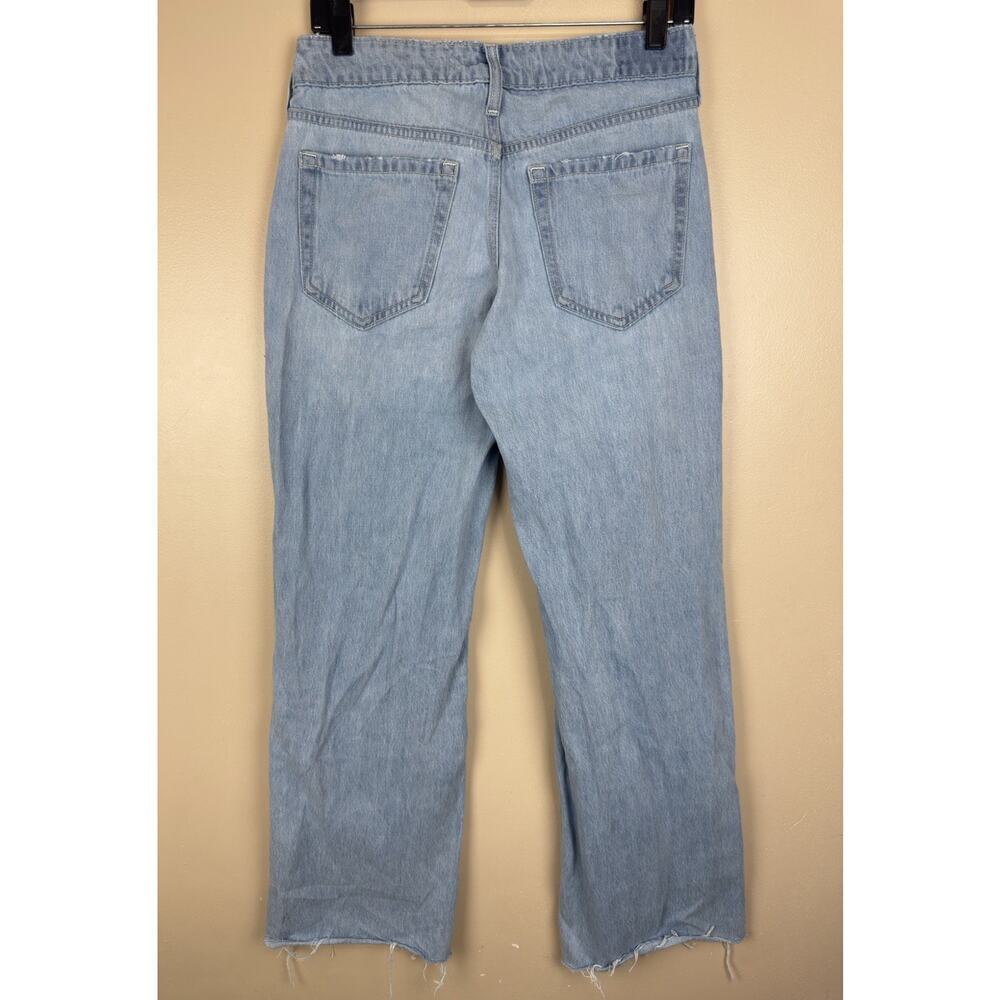 Hollister Women’s Low Rise Baggy Light Wash Jeans Size 0 R Waist 25 Inseam 30 - Picture 4 of 12